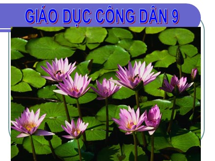 Bài giảng GDCD 9 - Bài 17: Nghĩa vụ bảo vệ tổ quốc