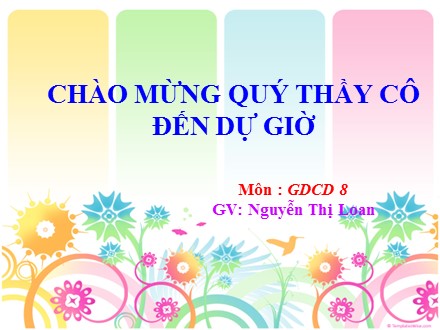 Bài giảng Giáo dục công dân 8 - Bài 12: Quyền và nghĩa vụ của công dân trong gia đình