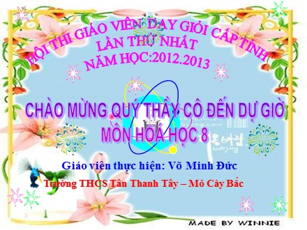 Bài giảng Hoá học 8 - Bài 36: Nước