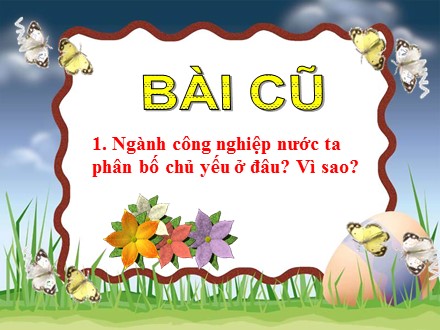 Bài giảng môn Địa lí 5 - Bài 14: Giao thông vận tải