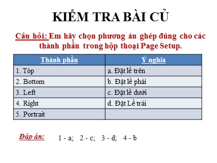 Bài giảng Tin học 6 - Bài 20: Thêm hình ảnh để minh họa