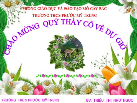 Bài giảng Tin học 8 - Bài 8: Lặp với số lần chưa biết trước - Triệu Thị Như Ngọc