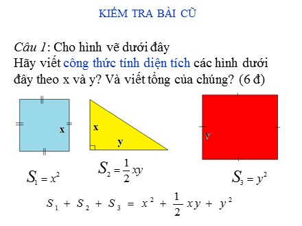 Bài giảng Toán 7 - Bài 5: Đa thức