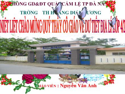 Bài giảng Địa lí Lớp 4 - Bài 21: Thành phố Hồ Chí Minh - Nguyễn Văn Anh