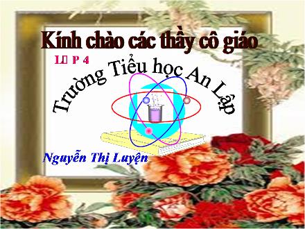 Bài giảng Khoa học Lớp 4 - Tiết 17: Phòng tránh tai nạn dưới nước - Nguyễn Thị Luyện