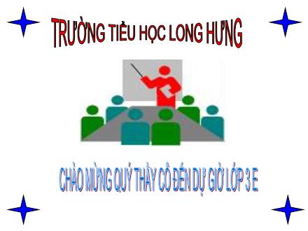 Bài giảng Toán Lớp 3 - Tiết 84: Hình chữ nhật - Trường Tiểu học Long Hưng