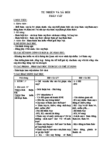 Giáo án Lớp 3 - Tuần 21 (Bản đẹp 3 cột)