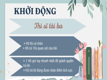 Bài giảng Ngữ văn 9 - Bài 2: Biện pháp tu từ điệp thanh - điệp vần