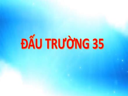Giáo án điện tử môn Sinh học - Trò chơi Đấu trường - Trường THCS Ma Quai