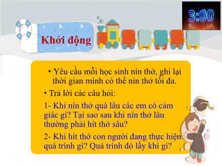 Bài giảng Khoa học tự nhiên Lớp 6 - Bài: Oxygen