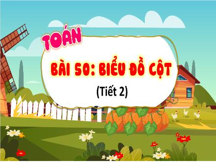 Bài giảng Toán Lớp 4 (Kết nối tri thức) - Chủ đề 9: Làm quen với yếu tố thống kê, xác suất - Bài 50: Biểu đồ cột (Tiết 2)